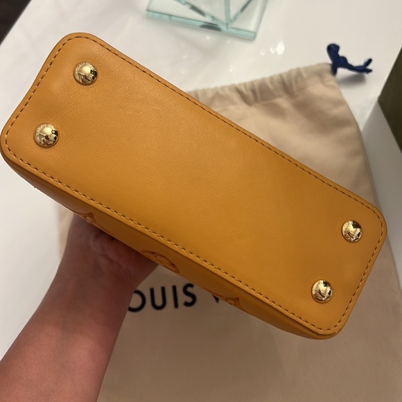 NEW **RARE** ** LIMITED EDITION**Authentic Louis Vuitton Capucines Mini - Picture 6 of 17